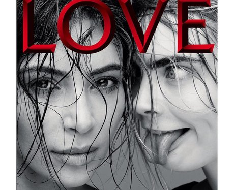 Kim Kardashian and Cara Delevingne