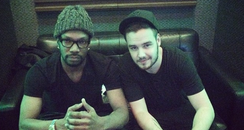 Liam Payne Juicy J studio instagram