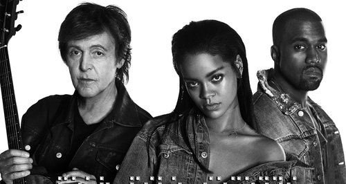 Rihanna, Kanye West And Paul McCartney