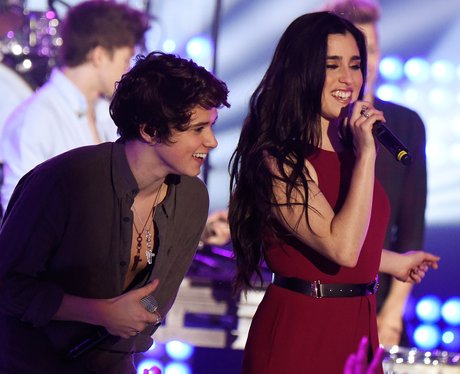 Bradley Simpson of the Vamps and Lauren Jauregui