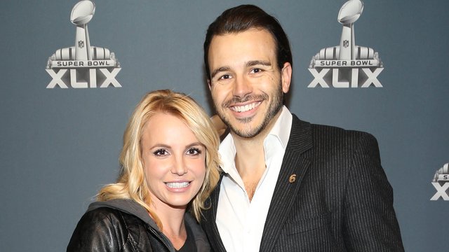 Britney Spears and Charlie Ebersol Super Bowl 2015