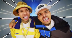 Chris Brown and Tyga Ayo video still 