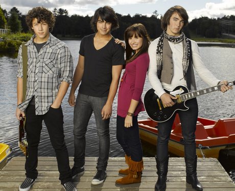Demi Lovato and Jonas Brothers 