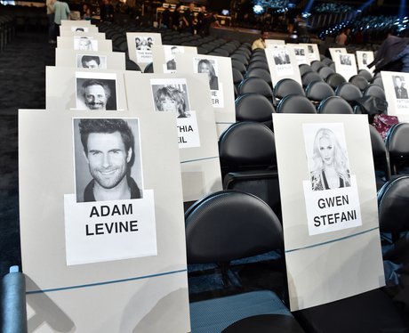 Adam Levine and Gwen Stefani