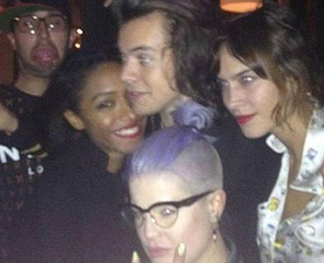 Harry Styles celebrates his 21st birthday
