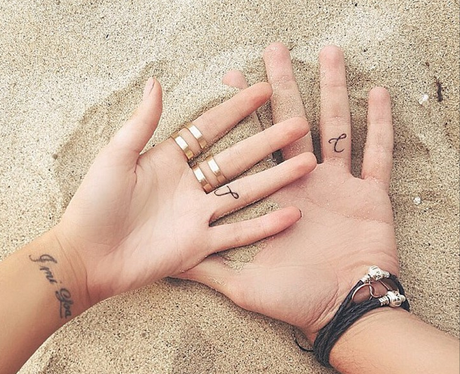 Josh Cuthbert and Chloe Lloyd