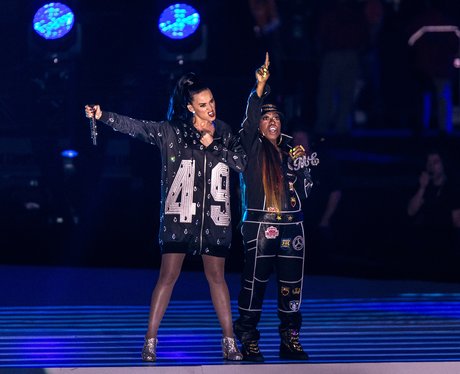 Katy Perry and Miss Elliot Super Bowl 2015