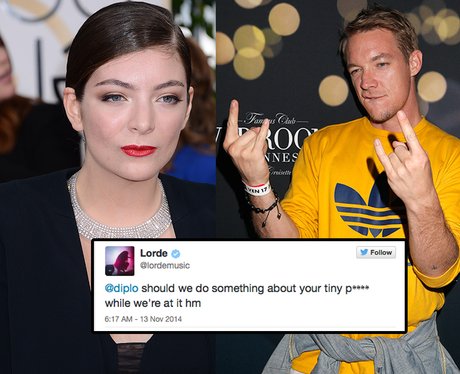 Lorde and Diplo Feaud