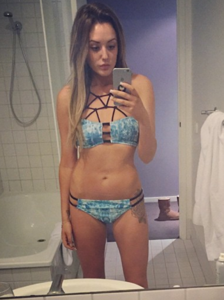 Charlotte Crosby in a bikini 