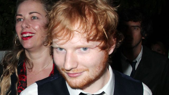 Ed Sheeran Grammy After Party 2015