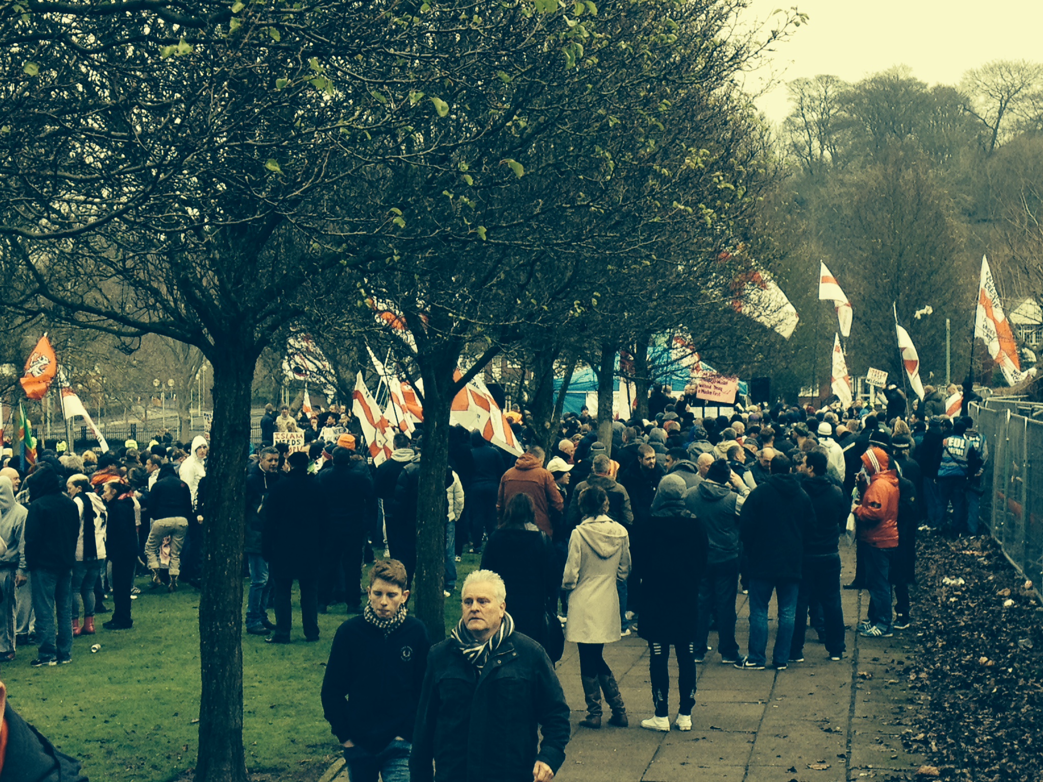 EDL Dudley Feb 2015