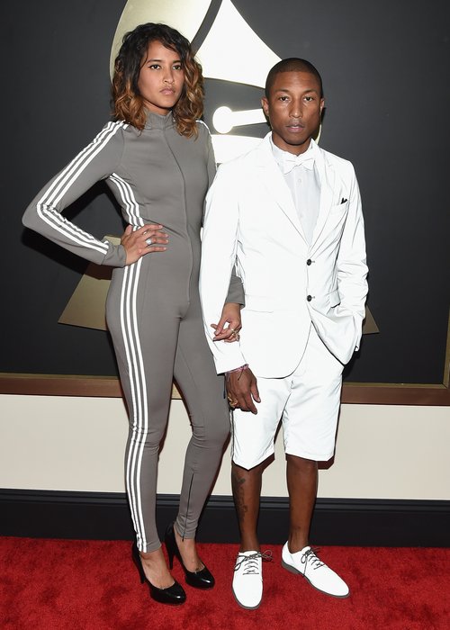 Grammys Awards 2023 Pharell Williams Red Tracksuit