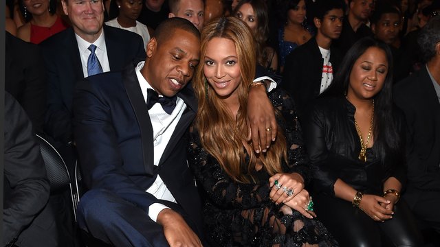 Jay Z and Beyonce 