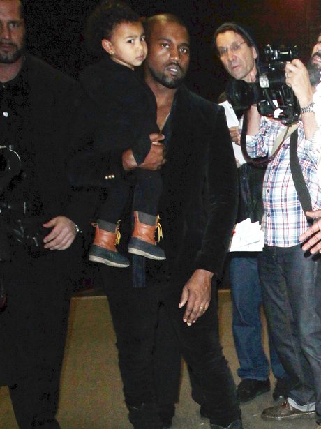 Kanye West and North West