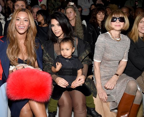 Beyonce, Kim Kardashian. Anna Wintour