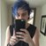 Image 2: Michael Clifford 5SOS blue hair