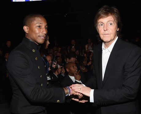 Pharrell and Paul McCartney