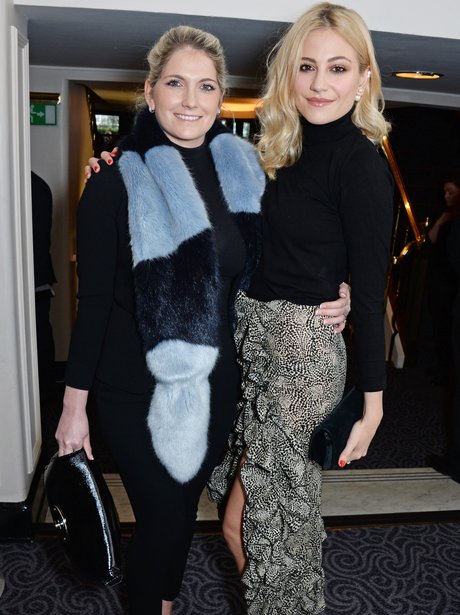 Pixie Lott with her sister