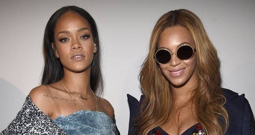 Rihanna and Beyonce Fashion Week 2015