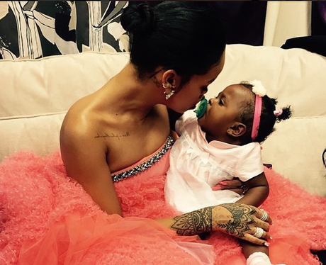 Rihanna and Niece Grammy Awards