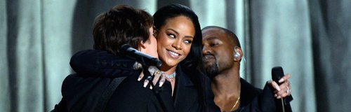 Rihanna, Kanye West and Sir Paul McCartney 