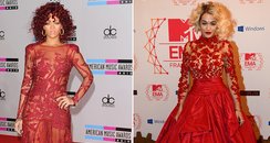 Rita Ora and Rihanna Style Off