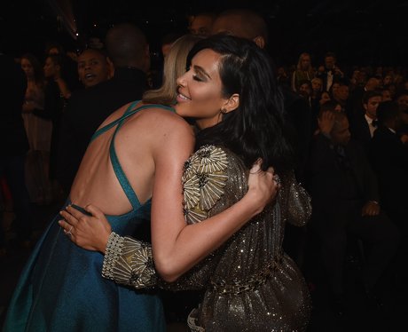 Taylor Swift and Kim Kardashian Grammy Awards 2015