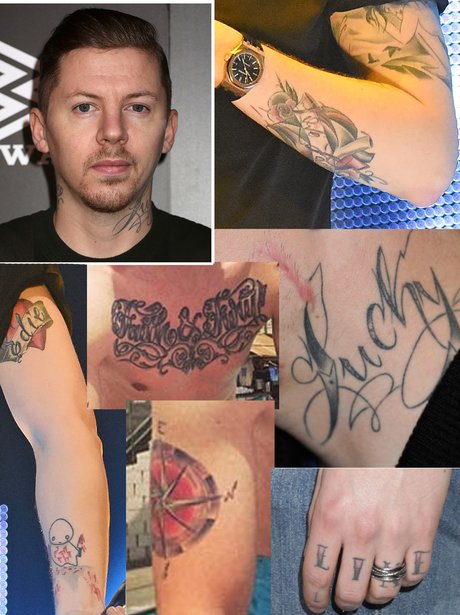 Preofessor Green tattoos