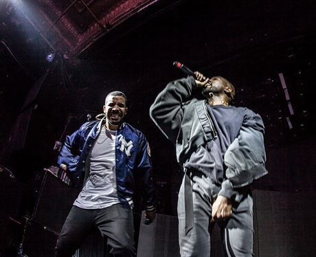 Drake and Kanye West Sprite Concert