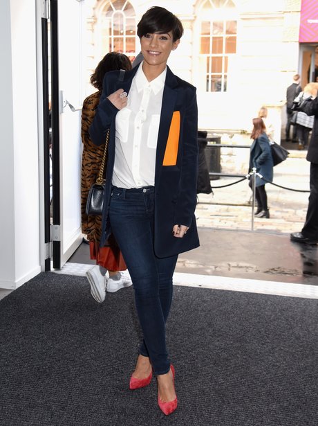 Frankie Sandford London Fashion Week 2015