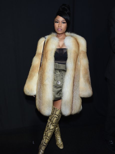 Nicki Minaj Fashion Week 2015