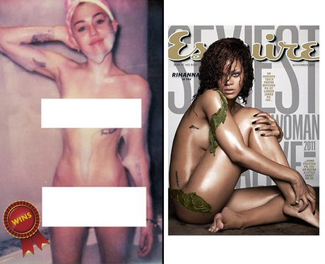 Rihanna V. Miley: The Baddest Girls In Pop