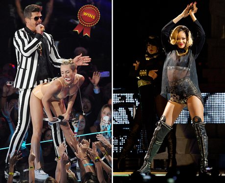 Rihanna V. Miley: The Baddest Girls In Pop