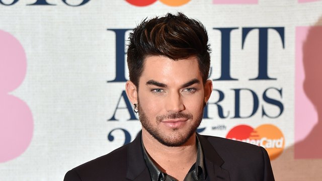 Adam Lambert BRIT Awards Red Carpet 2015