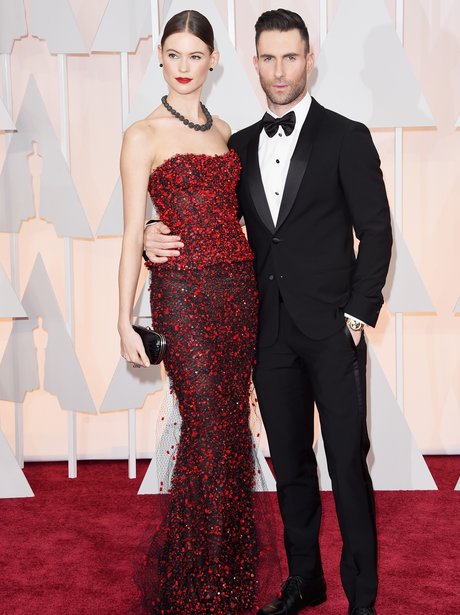 Adam Levine and Behati Prinsloo