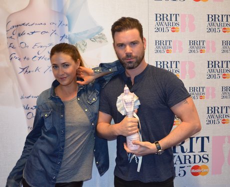 Backstage BRIT Awards 2015