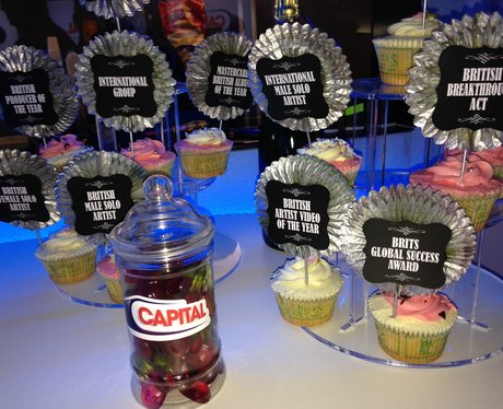 Backstage BRIT Awards 2015