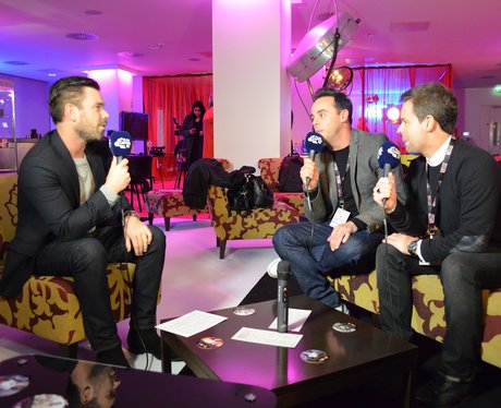 Dave Berry With Ant And Dec BRIT Awards 2015