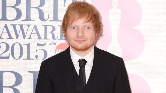 Ed Sheeran BRIT Awards 2015
