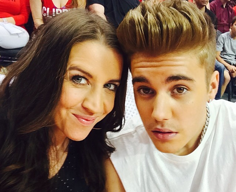Justin Bieber and mum Pattie mallette