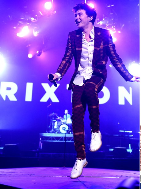 Rixton performing on Ariana Grande honeymoon tour