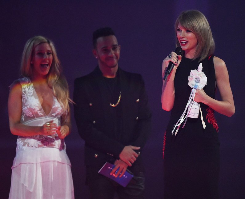 Taylor Swift BRIT Awards 2015 Winner 