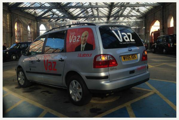 Keith Vaz Car Disabled Space