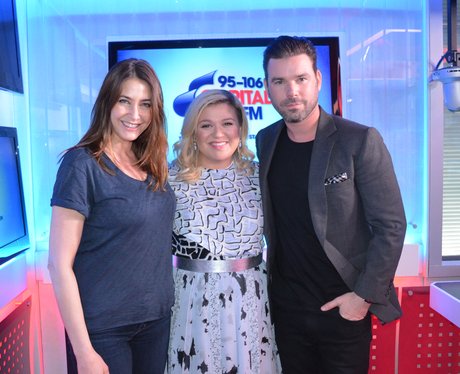 Kelly Clarkson With Dave Berry And Lisa Snowdon