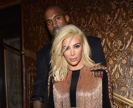 Kim Kardashian Blonde Hair and Kanye