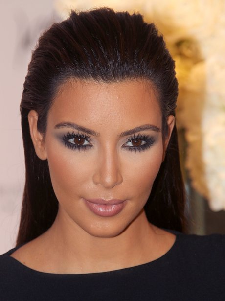 Always ahead of the trends, Kim was sporting this slicked back look TWO