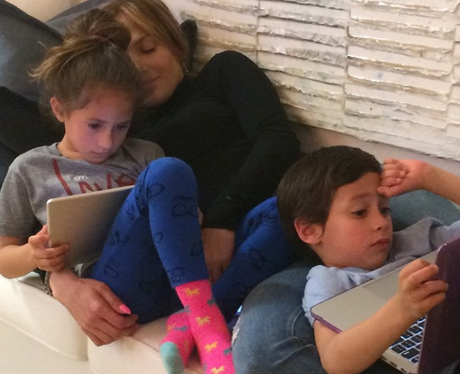 J.Lo and her kids