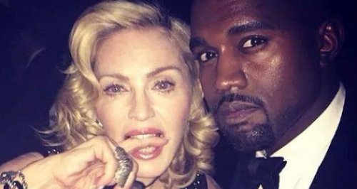 Kanye West and Madonna