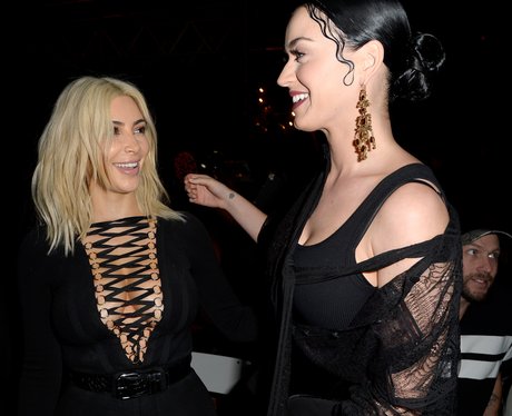 Kim Kardashian and Katy Perry