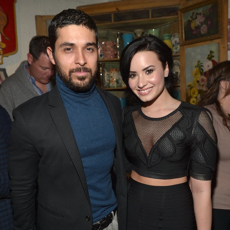 Demi Lovato and Wilmer Valderrama